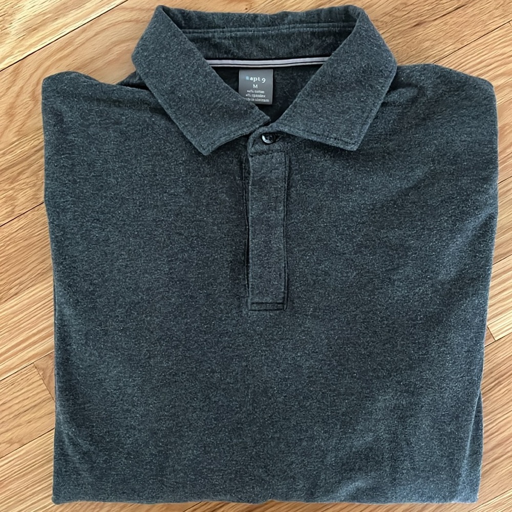 apt.9 Long Sleeve Polo
